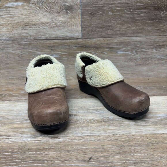 COPY - Sanita The Original Danish Fleece Lined Clogs Women's Size EU 37 - Picture 6 of 7